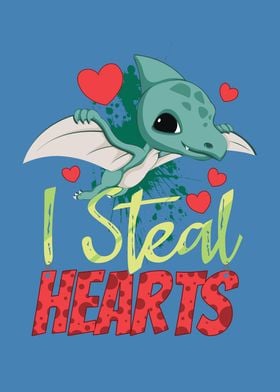 Cute Dinosaur Steal Hearts