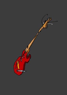 Abstract Guitar