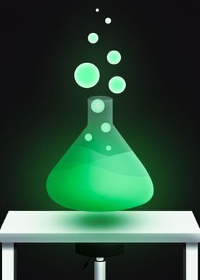 Erlenmeyer Flask Green