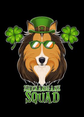 Collie St Patricks Day