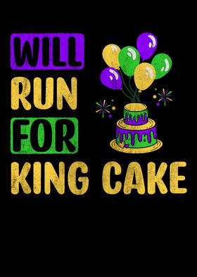 Will Run For King Cake
