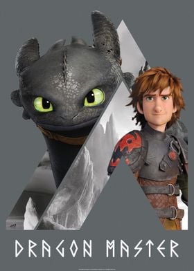 How to Train Your Dragon: Movie Poster Mural - Officially Licensed