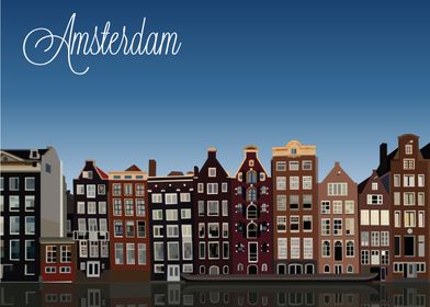 Amsterdam Illustration