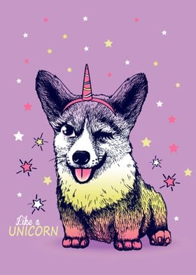 Puppy unicorn