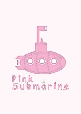 Pink submarine