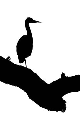 heron silhouette