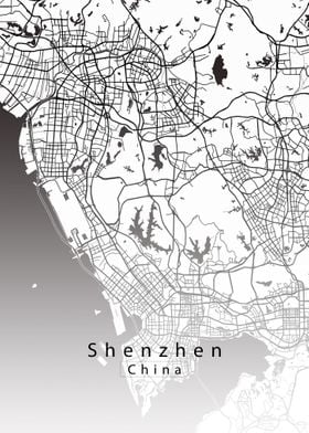 Shenzhen City Map