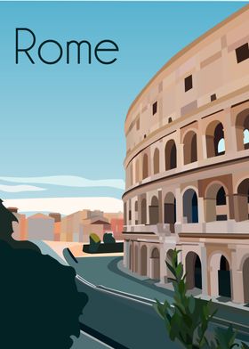 Rome Illustration