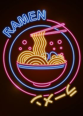 Ramen Circle Sign