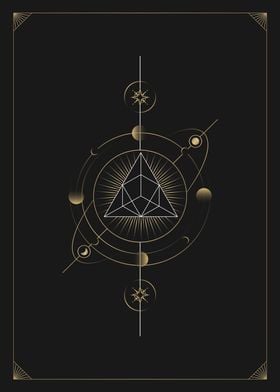 Geometric astrological 