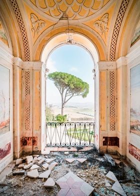 Italian View in Decay