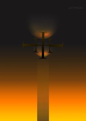 Sunset Cross Christian