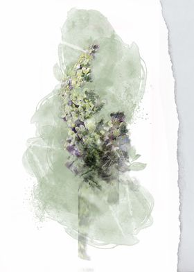 Wild flowers in vase