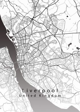 Liverpool City Map