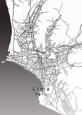 Lima City Map