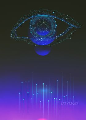 Aesthetic Digital Eye Art