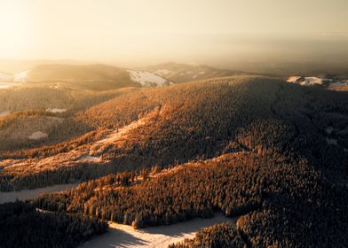 Golden mountains