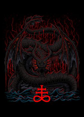 Demon Sea Dragon Leviathan