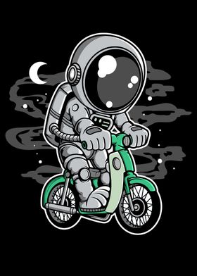 ASTRONAUT PLAY MOTORBIKE