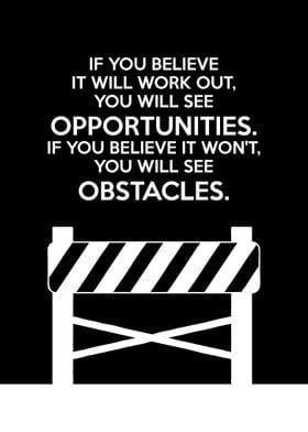 Opportunities Obstacles