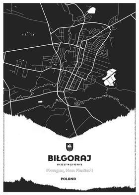 Bilgoraj City Map