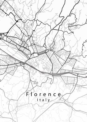 Florence City Map