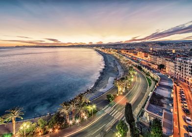 The city of Nice