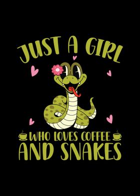 Snakes Coffee Girl Gifts