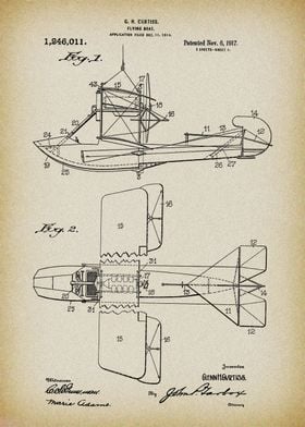 Flying Boat Patent