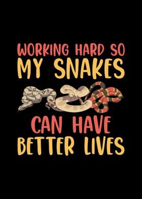 Funny Snake Lover Saying