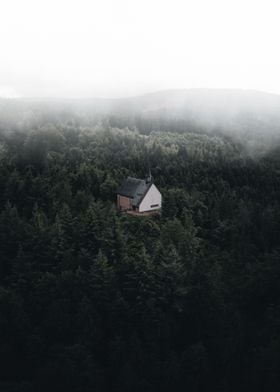 Church in the woods