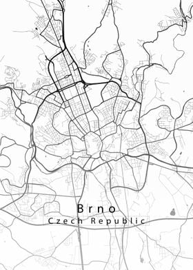 Brno City Map