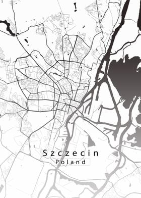 Szczecin City Map