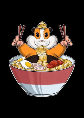 Kawaii Guinea Pig Ramen