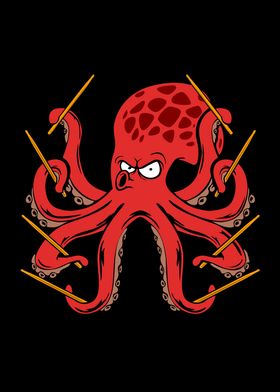 Drummer Octopus Drumsticks