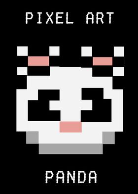 pixel panda icon