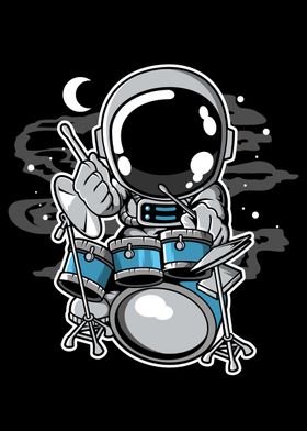 ASTRONAUT DRUMMER