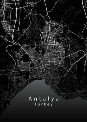 Antalya City Map