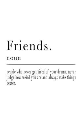 Friends Definition