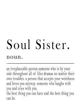 Soul Sister Definition