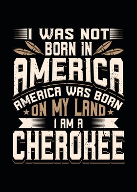 Cherokee On My Land