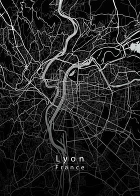 Lyon City Map