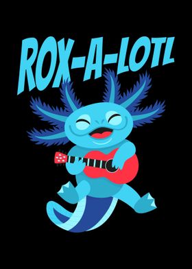 Rox A Lotl Axolotl Guitar