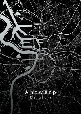 Antwerp City Map