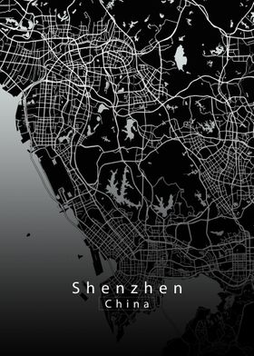 Shenzhen City Map