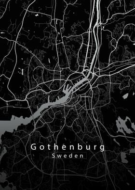 Gothenburg City Map