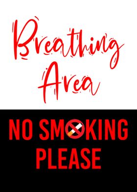 No Smoking Wall Sign Decor