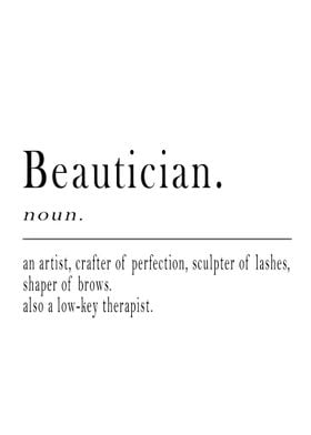 Beautician Definition