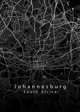 Johannesburg City Map