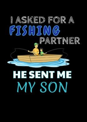 Fishing Partner My Son